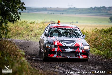 Ikl Martin Vil Mek Petr Mitsubishi Lancer Evo Ix Rallye Elezn