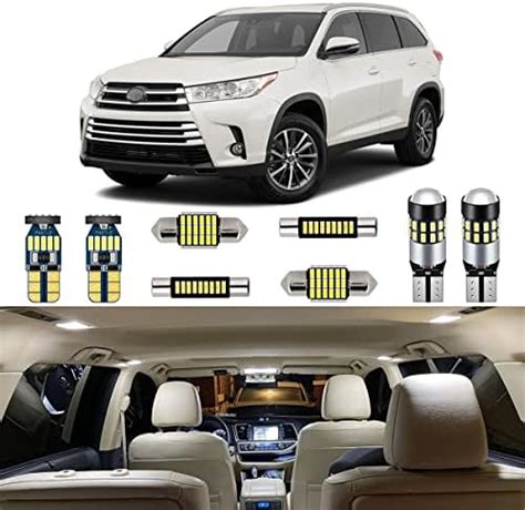 Amazon Autogine Piece White Interior Led Lights Kit For Toyota