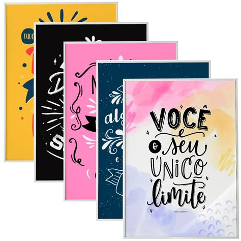 Quadros De Mdf Decorativos Personalizados Frases Motivacionais