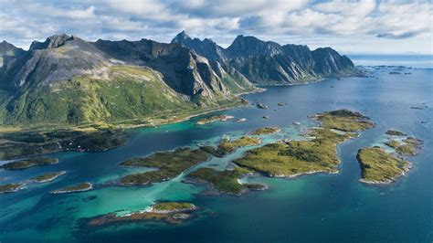 Фотография: море, горы, побережье, лофотенские острова, небо, остров ...