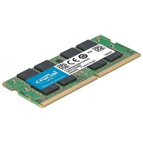 Mexx MEMORIA RAM SODIMM DDR4 8GB 3200 MHZ CRUCIAL