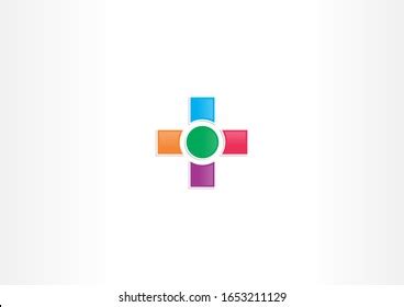 Positive Symbol Vector Logo Design Colorful Stock Vector (Royalty Free ...