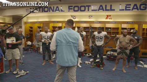 Tennessee Titans Head Coach Mike Vrabels Locker Room Speech