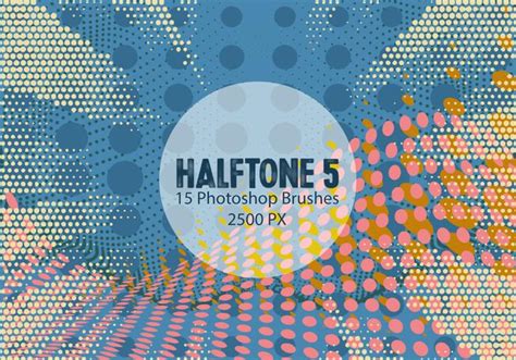 Free Halftone Dots Ps Brushes Psfiles