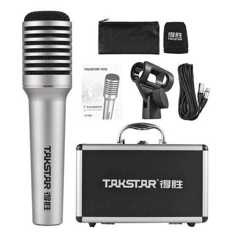 TAKSTAR TA 68 다이나믹 마이크 전문 핸드 헬드 카디오이드 콘덴서 무선 악기 티몬