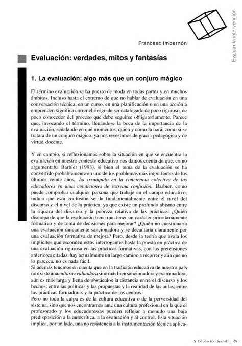 PDF 1 La evaluación algo más que un conjuro mágico prácti ca de