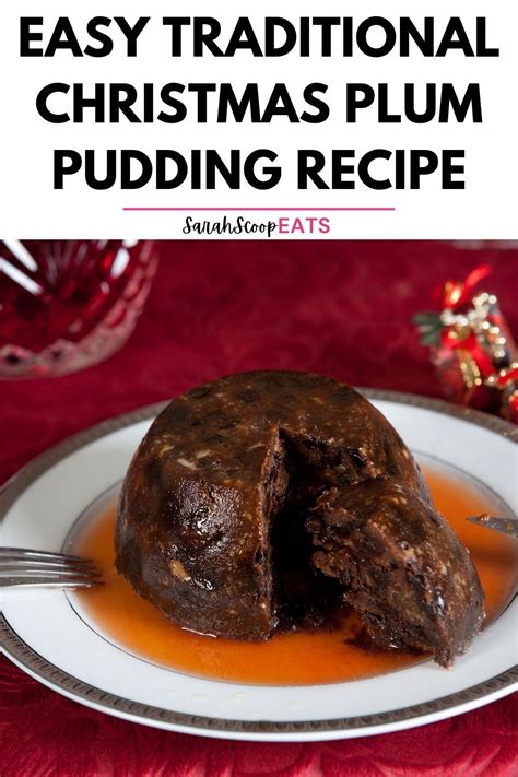 Easy Traditional Christmas Plum Pudding Recipe