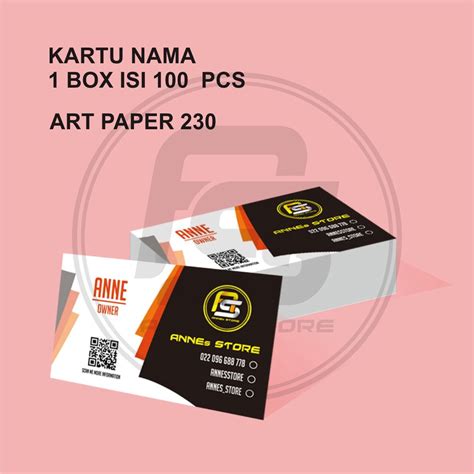 Jual Kartu Nama Murah Kartu Nama Custom Kartu Nama Olshop Kartu Olshop Kartu Nama Partai