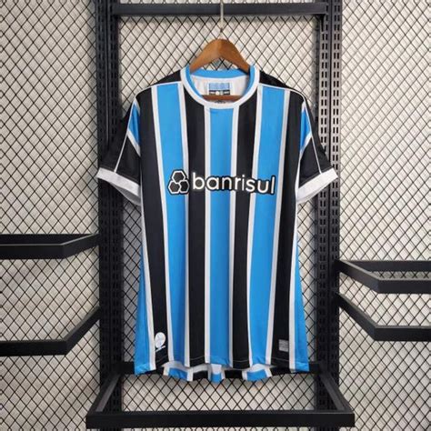 Camisa Grêmio Home 23 24 Torcedor Masculino JOGADOR XIQUE