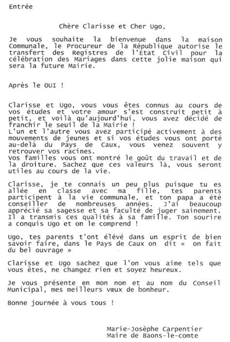 Discours de mariage pdf - denpo84taucom