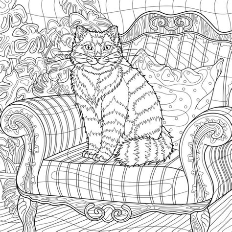 Pin De Barbara En Coloring Cat 2