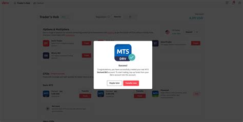 Deriv Mt5 Trading In Synthetic Indices Market Deriv Mt5 Deriv