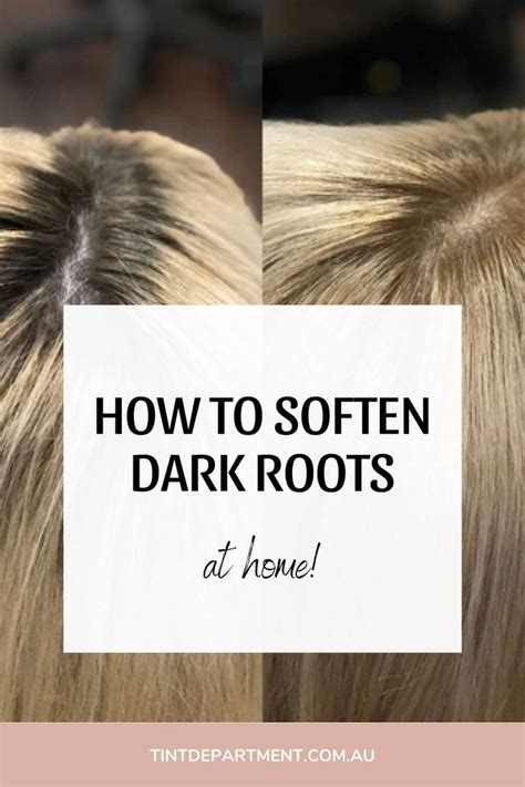 How To Soften The Look Of Harsh Regrowth Roots Hair Colored Hair