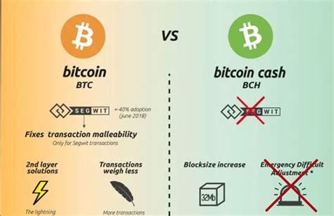 The Difference Between Bitcoin And Bitcoin Cash StormGain