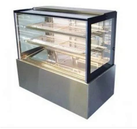 Black Equipment Type Gas Range Food Warmer Hot Case For Restaurant At