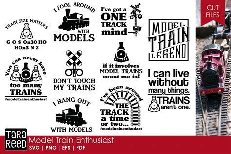 Model Train Svg And Cut Files For Crafters