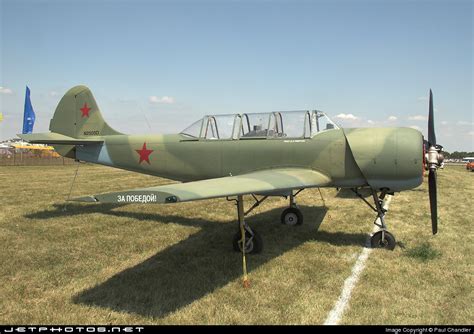 N2505d Yakovlev Yak 52 Private Paul Chandler Jetphotos