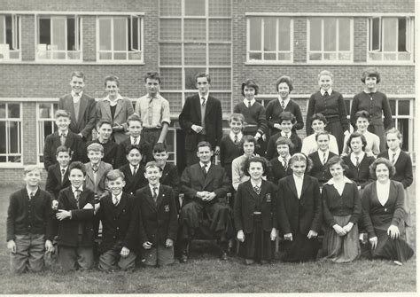 Class Photograph C1957 1958 Cottesmore St Marys Rc School My