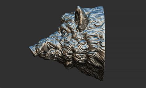 Artstation Wild Boar Head Resources