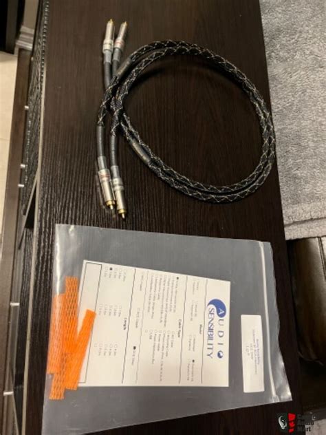 Audio Sensibility Statement Se Silver Rca Interconnects For Sale