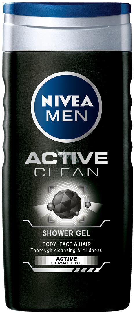 Nivea Men Active Clean Shower Gel 500 Ml VMD Parfumerie Drogerie