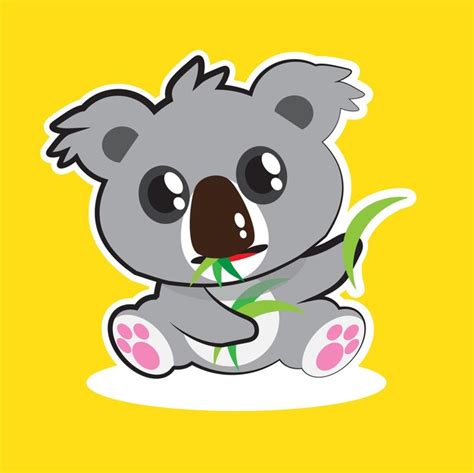 Premium Vector Cute Koala Bear