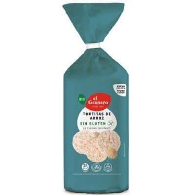 El Granero Integral Tortitas De Arroz BIO 115 gr Propósito Salud