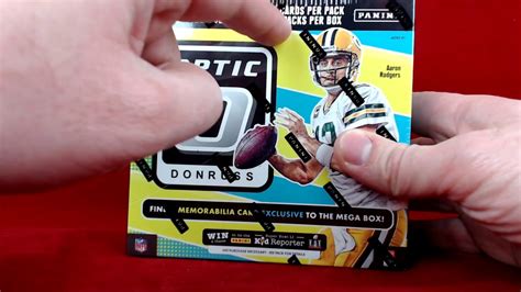 2016 Panini Donruss Optic Football Mega Retail Box Break Youtube