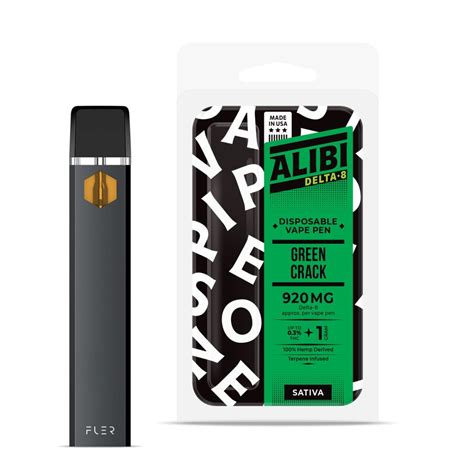 Green Crack Vape Pen Delta 8 Thc Disposable Alibi