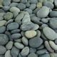 Mexican Beach Pebble Black Buttons Southwest Boulder Stone