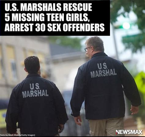 U S Marshals Rescue Missing Teen Girls Arrest 30 Sex Offenders Hoto