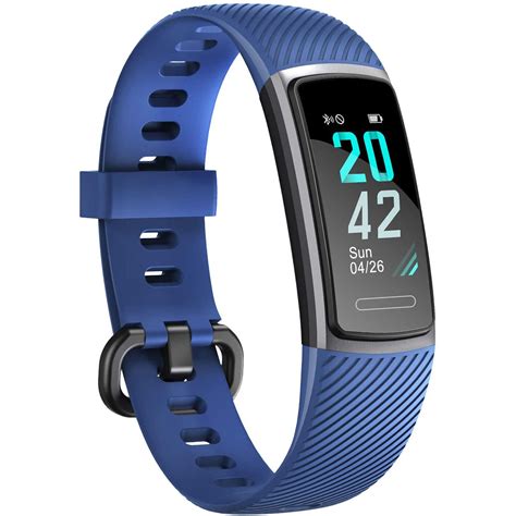 Letsfit Id Fitness Tracker Blue Id Blu B H Photo Video