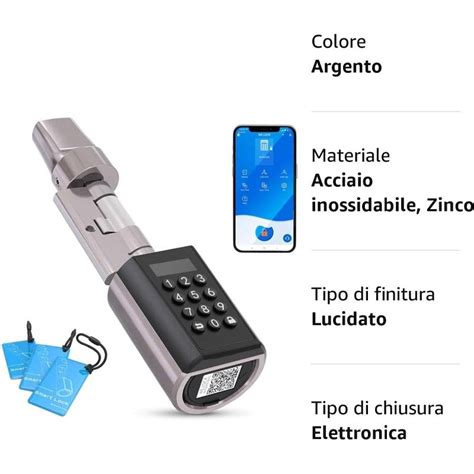 Welock Serratura Elettronica Per Porta Blindata Intelligente WiFi