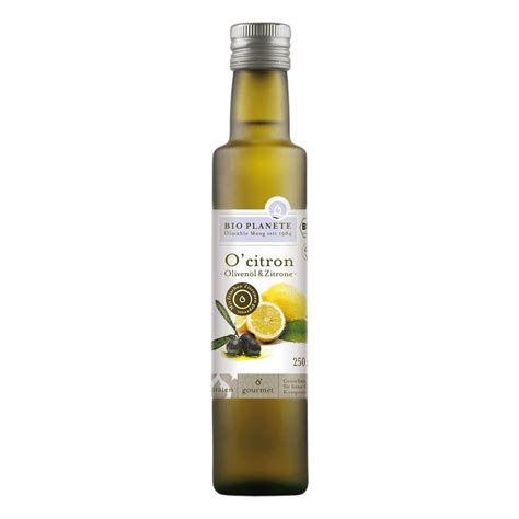 BIO PLANÈTE O citron Olivenöl und Zitrone 250 ml