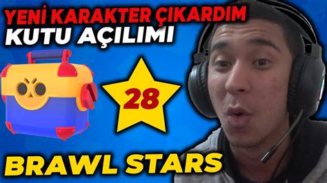 YENİ KARAKTERLER ÇIKARDIM KUTU AÇILIMI BRAWL STARS YouTube