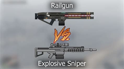 Explosive Sniper Vs Railgun Which Is Best Youtube