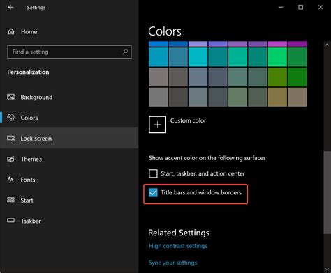 How To Enable Or Disable Window Borders Color In Windows 11 Or 10