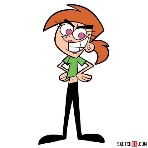 How to draw The Fairly OddParents characters - SketchOk