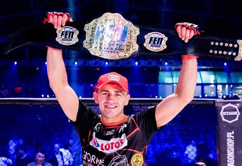 Andrzej Grzebyk pozbawiony jednego z pasów mistrzowskich FEN MMA PL