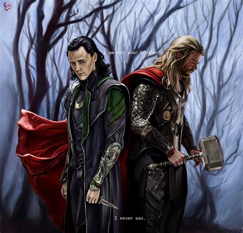 Loki And Tor By Missstreelight