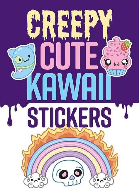 Creepy Cute Kawaii Stickers: Eakin, Mary: 9780486853192: Books - Amazon.ca