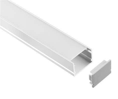 Surface Mounted LED Profile High Class LED Aluminim Profile For Indoor