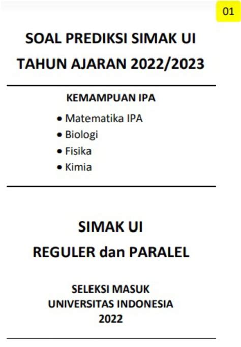 Soal Tpa Simak Ui Pascasarjana