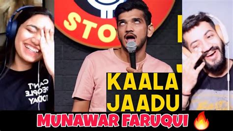 Kaala Jaadu Teaser Standup Comedy By Munawar Faruqui Reaction Youtube