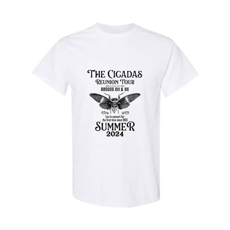 Vintage Cicada Reunion Tour 2024 Funny Cicada Lover T Shirt
