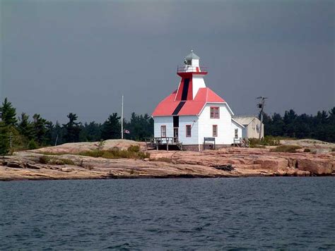 Snug Harbour Range Rear Lighthouse 1894 Snug Island Ontario Canada