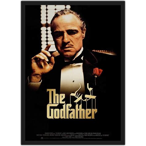 Poster O Poderoso Chefão Poster The Godfather Shopee Brasil