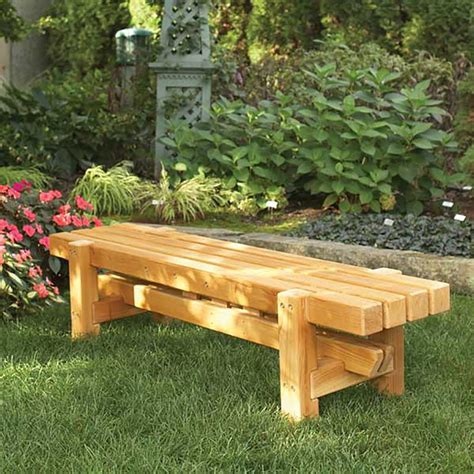 Durable, Doable Outdoor Bench Woodworking Plan from WOOD Magazine