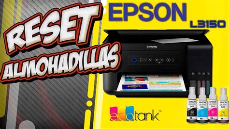 RESET Almohadilla De TINTA Impresora EPSON L3150 L3100 L3101 Proceso