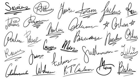 Signature Illustrations Royalty Free Vector Graphics And Clip Art Istock